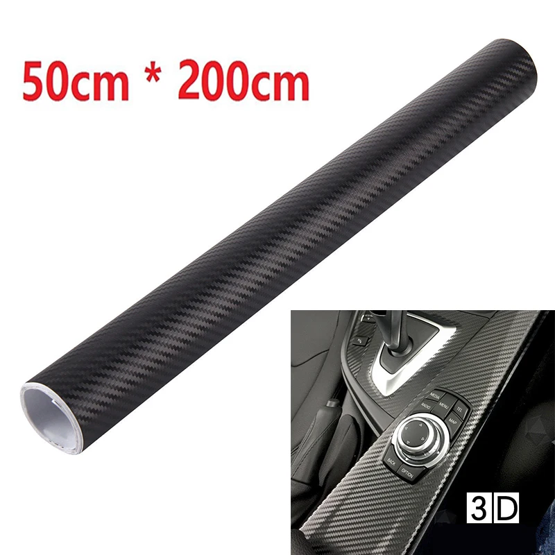 high quality 3D Carbon fiber Film Sticker 50x200cm Car Matt Black Vinyl Foil Film Wrap Roll Decals waterproof Not easy to fade high quality 3D Carbon fiber Film Sticker 50x200cm Car Matt Black Vinyl Foil Film Wrap Roll Decals waterproof Not easy to fade