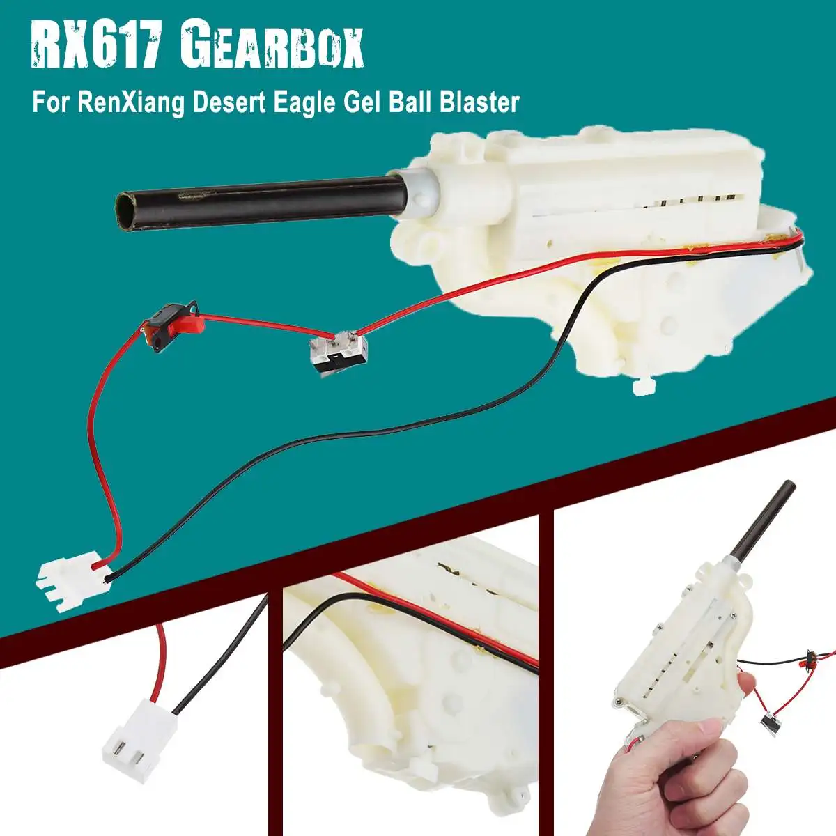 Панель спускового механизма коробки передач для RX617 RenXiang Desert Eagle Game Water игрушечных