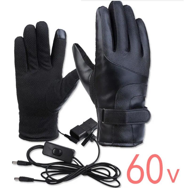 100% Brand New And High Quality Leather Smart Heated Gloves Men Women Winter Electric Heat Warm Motorcycle Sports Gloves 100% Brand New And High Quality Leather Smart Heated Gloves Men Women Winter Electric Heat Warm Motorcycle Sports Gloves