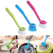 Домашний инструмент для мытья посуды с длинной ручкой, 1 шт., волшебная миска с углом 360 градусов, Многофункциональные кухонные принадлежности для мытья