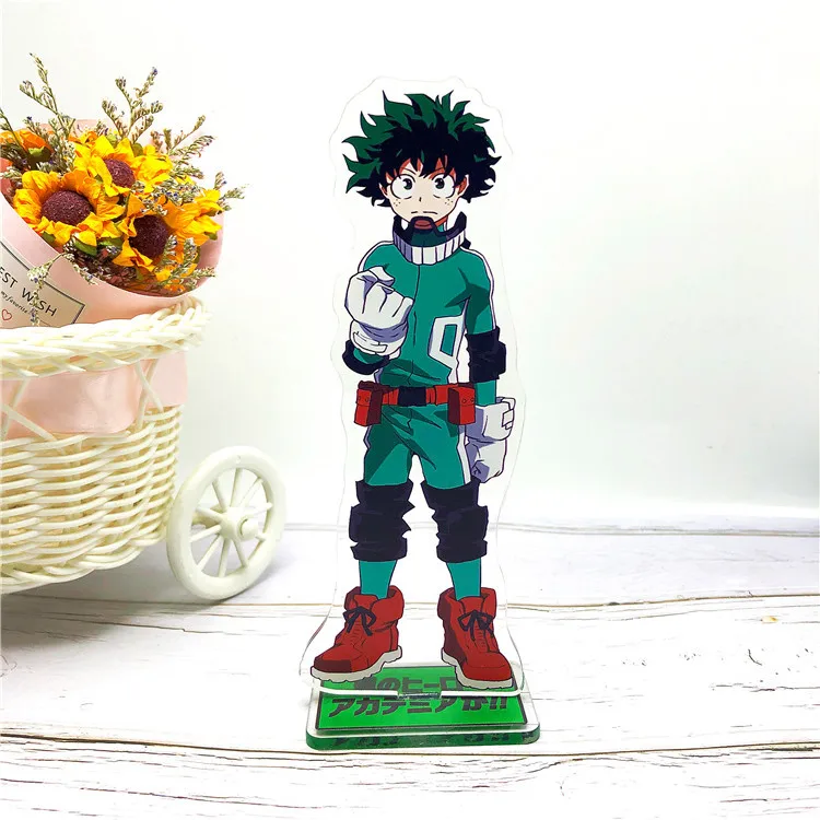 My hero academic фигурка акриловая игрушка Izuku Bakugou Todoroki URARAKA Tsuyu Tokoyami All Might Aizawa Iida модель