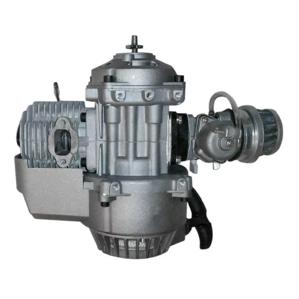 49cc motor 2 Stroke Pull Start Engine motorcycle Transmission Engine Mini Pocket PIT Quad Dirt Bike ATV 4 Wheel Accessories