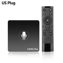 2018 Новый A95X pro Android 7,1 Smart tv Box четырехъядерный 2 ГБ/16 ГБ умный медиаплеер