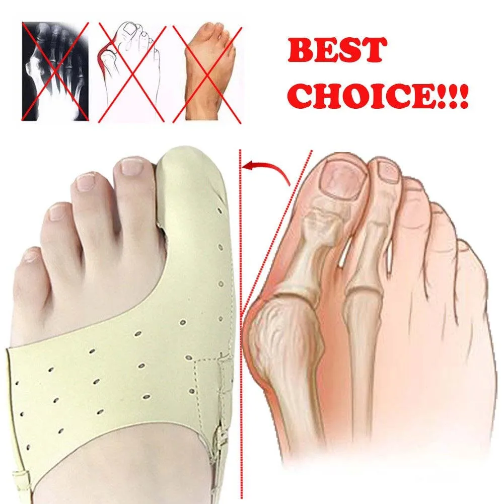 

1Pcs Foot Care Big Toe Bunion Splint Straightener Corrector Foot Pain Relief Toe Care Orthotics Foot Toe Separators Stretcher