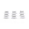 100 Uds 3X6X4,3 MM Micro interruptor blanco botón táctil interruptor pulsador 3*6*4,3 MM SMD ► Foto 2/6