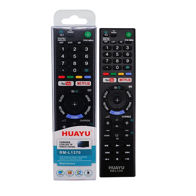 HUAYU пульт дистанционного управления для sony Rm-L1370 Led 3D Tv с кнопками Youtube/Netflix 149331411 1-493-314-11 Rmt-Tx300E Rmttx300E