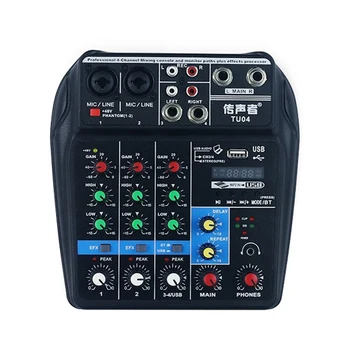 

TU04 Bluetooth USB and Sound Card Mixer for Recording Voice-Activated Radio