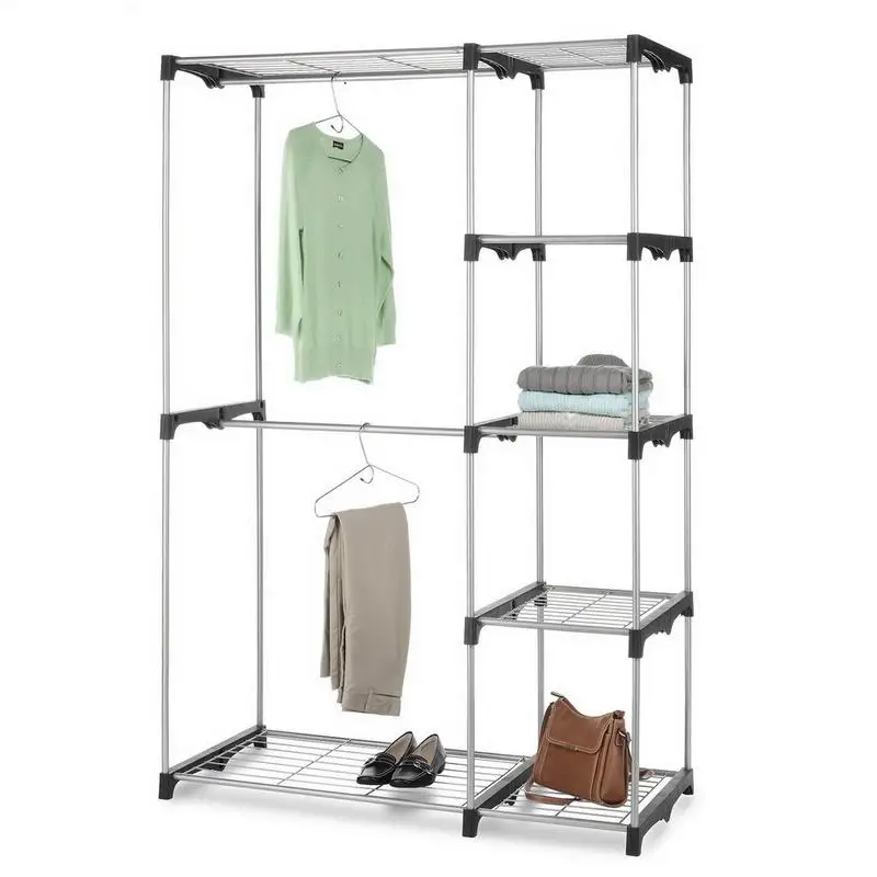 

Wardrobe DIY Closet Portable Storage Cabinet Rack Organizer Moistureproof Furniture Easy To Install Strong Capacity High Quality