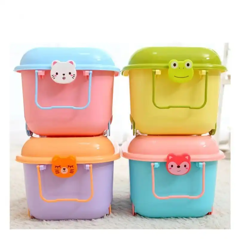 plastic toy storage box