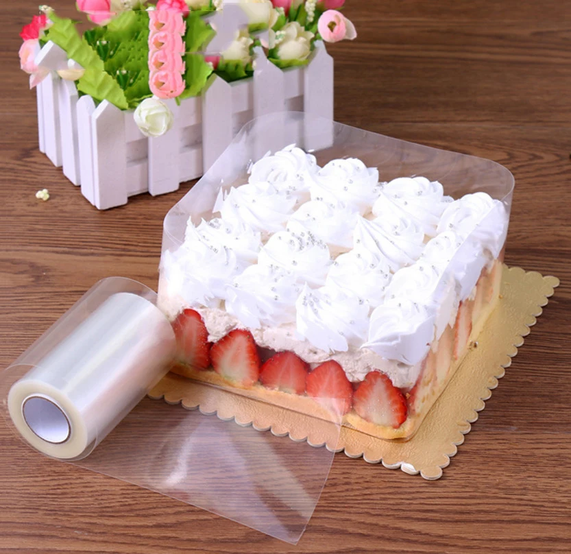 

Hot Sale 10M Cake Surrounding Edge Wrapping Tape For Baking Cake Mousse Collar Roll Packaging DIY Cake Decorating Tools