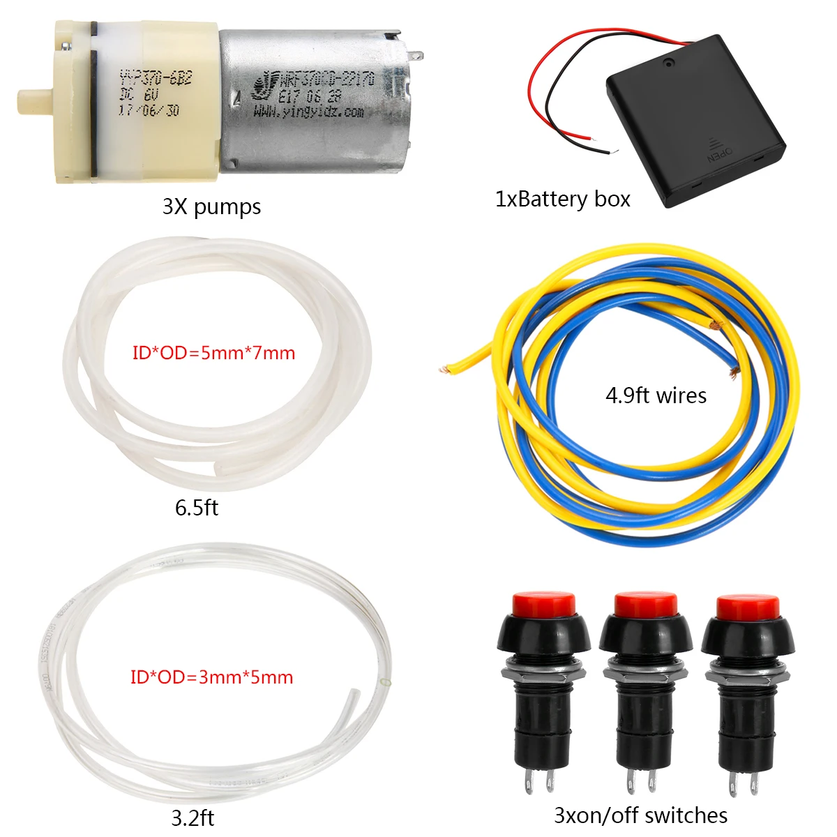1 комплект Mayitr DC 6V 9V мини воздушный насос диспенсер двигателя фонтан напиток