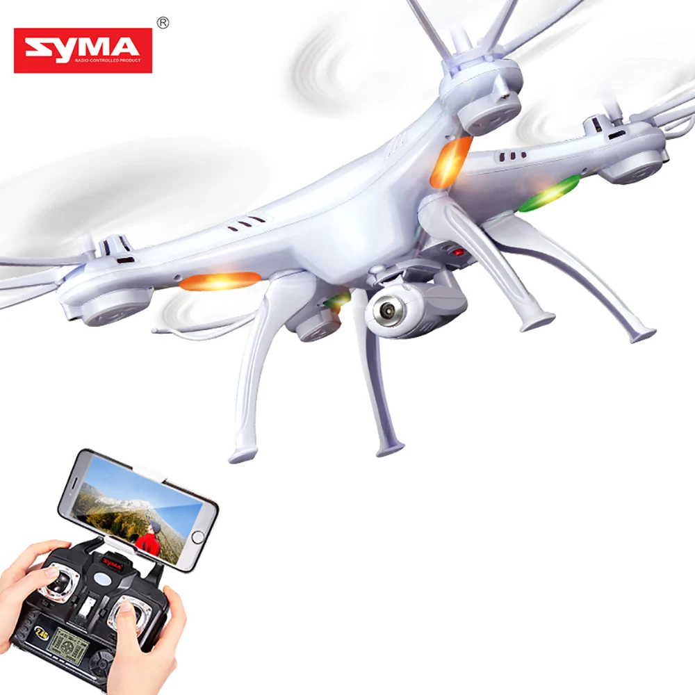 

SYMA X5SW Drone with WiFi Camera Real-time Transmit FPV Quadcopter Quadrocopter (X5C Upgrade) HD Camera Dron 4CH RC Helicopter