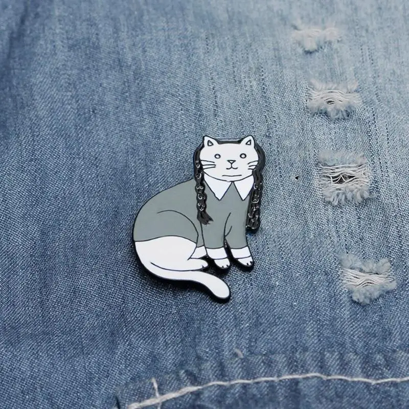 

Cartoon Enamel Pins Brooches Pin Badges Cute Metal Brooches Pins For Women Coat Jacket Bag Pin Badge Jewelry Gift for Girls Boys