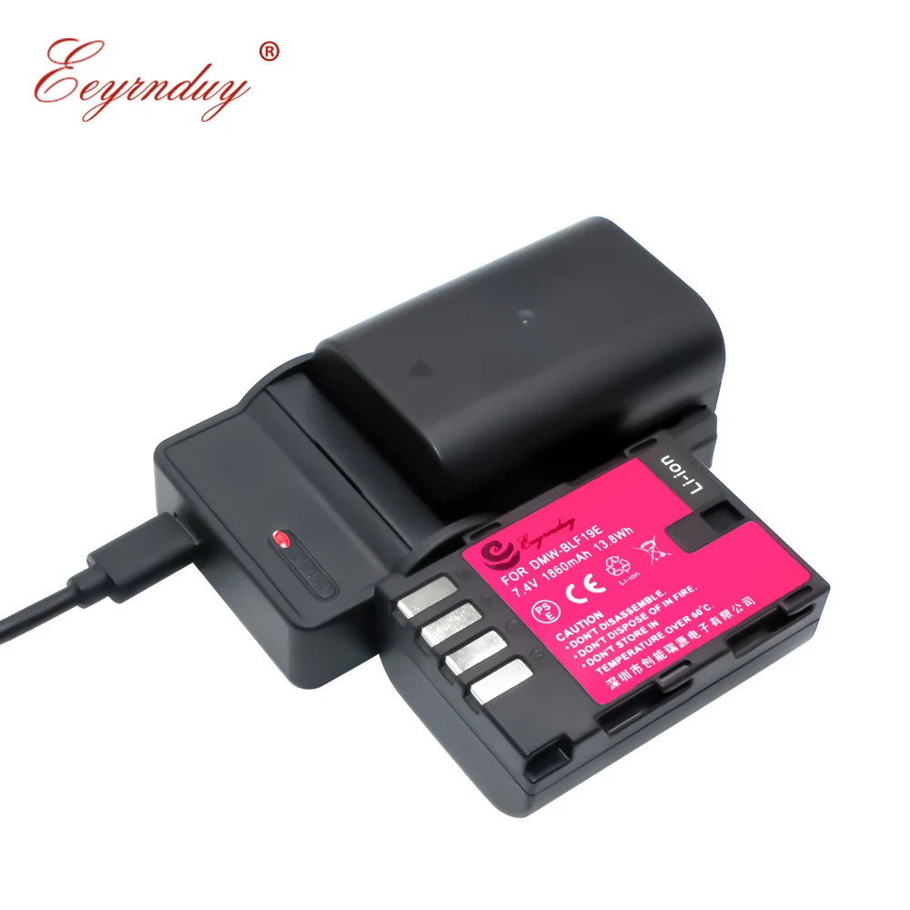 2 шт. литиевая батарея + USB зарядное устройство для PANASONIC DMW-BLF19E Lumix DMC-GH3 GH3A GH3AGK GH3GK GH3H