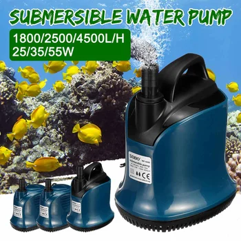 

Pump Ultra Quiet Water Pump Fountain Pump Submersible Aquarium Fish Pond Tank Fountains Water Pump