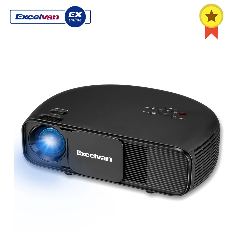 Excelvan CL760 3200 لومينز LED عارض فيديو 1280x800 1080 P HD الفيلم لأجهزة الكمبيوتر المحمول Xbox سماعات USB الهاتف الذكي التلفزيون مربع الاتحاد الأوروبي التوصيل Excelvan CL760 3200 لومينز LED عارض فيديو 1280x800 1080 P HD الفيلم لأجهزة الكمبيوتر المحمول Xbox سماعات USB الهاتف الذكي التلفزيون مربع الاتحاد الأوروبي التوصيل