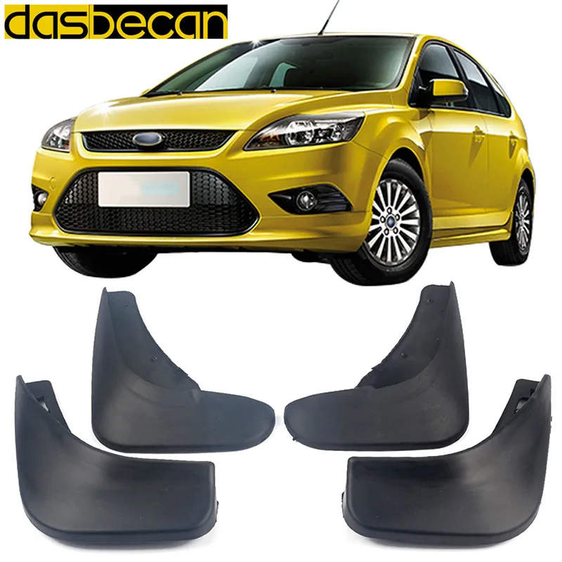

Dasbecan Car Mudguards For Ford Focus Sedan MK2 MK2.5 2009-2011 Sedan Car Fender Accessories Splash Guard Paneling 2010