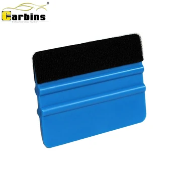 

Car Vinyl Wraps Tools Plastic Squeegee with Edge Felt Scratch Proof Square Shape