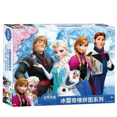 Детские пазлы из мультфильма Disney новинка 2021 300 шт. детские игрушки бумажные Пазлы
