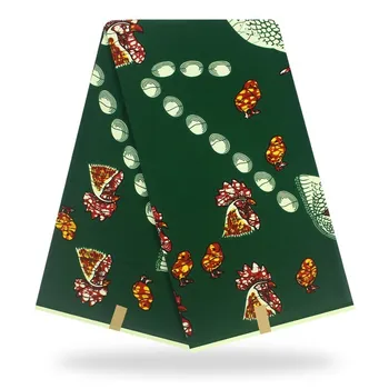 

New Arrival 100%Cotton African Wax Cloth Ankara Fabric African Real Wax Print Veritable Veritablee Wax Fabric For Party Dress