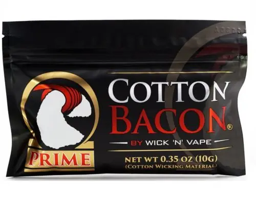 Новый вапорайзер Wick 'N' Vape1 хлопок BACON Prime органический 3 0 10 шт./пакет 100% чистый