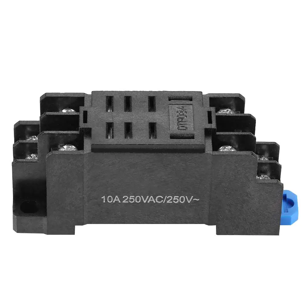 

DTF08A 8 Pins Power Relay Base Socket for JQX-13F LY2N-J HH62P Time Relay