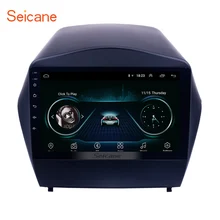 Seicane Android 8.1 9 “2din Autoradio Per Il 2009 2010 2011 2012-2015 Hyundai IX35 GPS Lettore Multimediale con Bluetooth WIFI OBD2