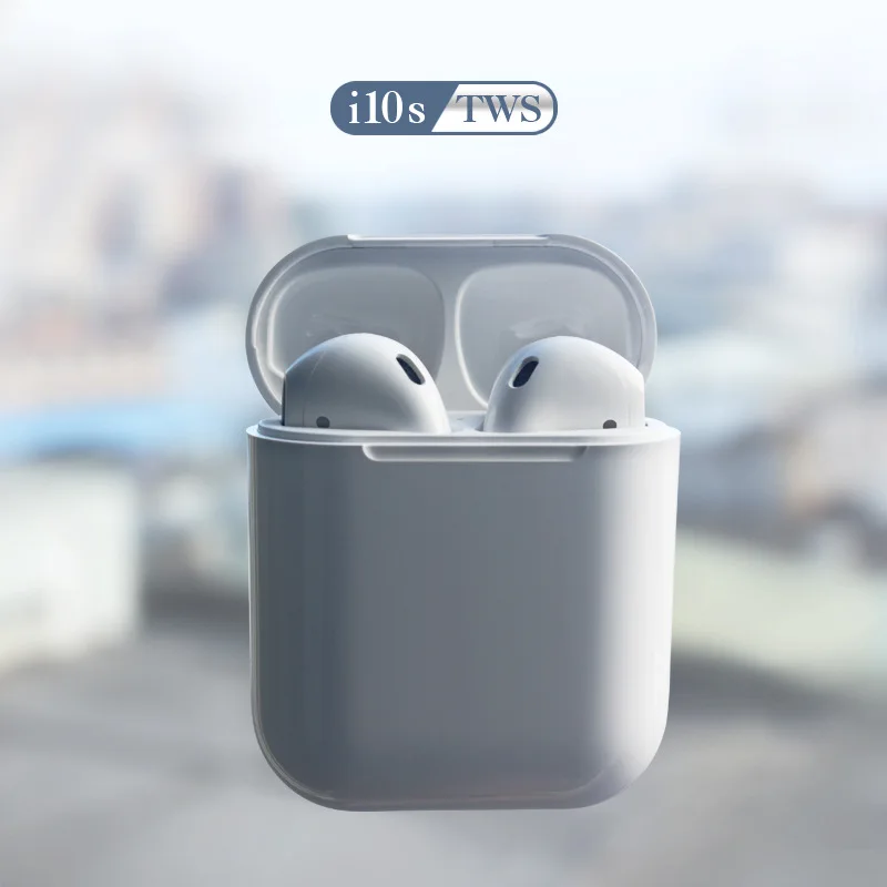

i10 tws 5.0 Bluetooth Earphone Wireless earphones Touch control Earbuds 3D Surround Sound &amp Charging case for all smartphone