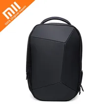 Xiaomi стильный рюкзак трендовый геометрический сплайсинг светоотражающий эргономичный дизайн большой емкости водонепроницаемый рюкзак