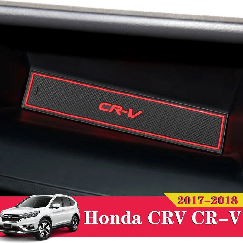 21 шт. нескользящие коврики для подстаканников Honda CRV 2017 2018|Наклейки на автомобиль|