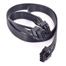 Модульный блок питания PCI express, 8pin к двойному 6 + 2Pin кабелю PCIe 8 Pin 1 к 2 для Corsair TX850M TX750M TX650M