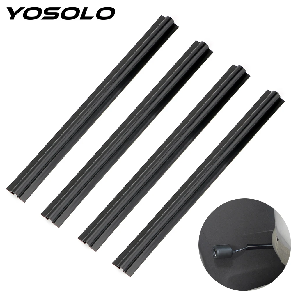 YOSOLO 4 Pcs/set Concealed Car Clips Wire Cover Vehicle Beam Clamp Interior Accessories Line Sleeve Car-styling | Автомобили и