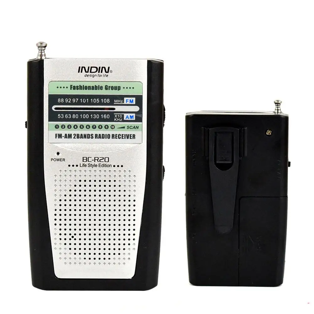 

Radio Mini AM / FM Telescopic Antenna Portable Radio Mini Sound Music Player Personal Stereo With Telescopic Antenna Radio