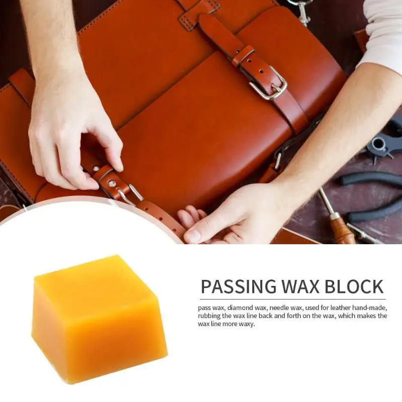 

15g Organic Natural Pure Yellow Beeswax Jewelry Cosmetic Maintenance Wood Furniture Polishing Waxing Pad Home DIY Handmade Craft