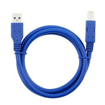 

10pcs/lot USB 3.0 A Male AM to USB 3.0 B Type Male BM Extension Printer Wire Cable USB3.0 Cable for Printer Supper Speed 1.0M