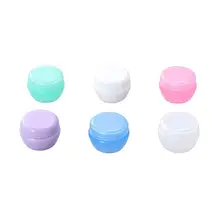 12 шт. 20 г Бутылочки для грибов крем-баночки контейнеры для путешествий с герметичная крышка идеально подходит для красоты Косметика