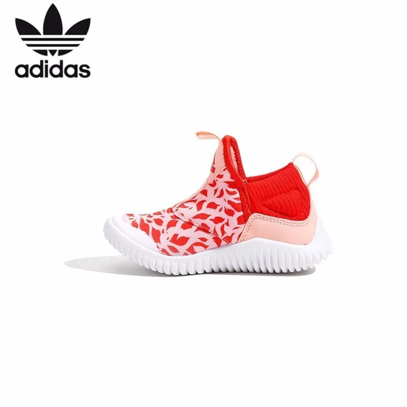 

Adidas Kids Quality Goods 2018 Autumn Winter New Pattern Small Hippocampus Soft Bottom One Pedal Children Sneakers#B27994