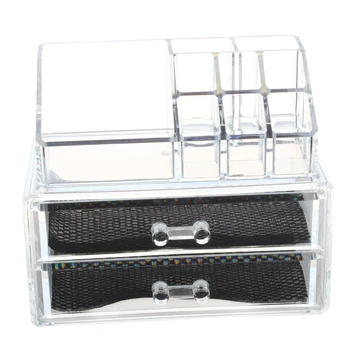 

NHBR-New Clear Cosmetic Storage box Acrylic Makeup Lipstick Display Stand Holder