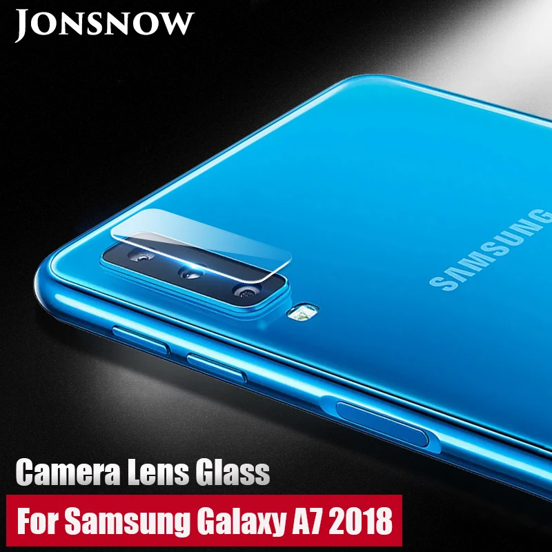 JONSNOW Back Camera Lens Protector for Samsung Galaxy A7 2018 Camera Glass Protective Film for