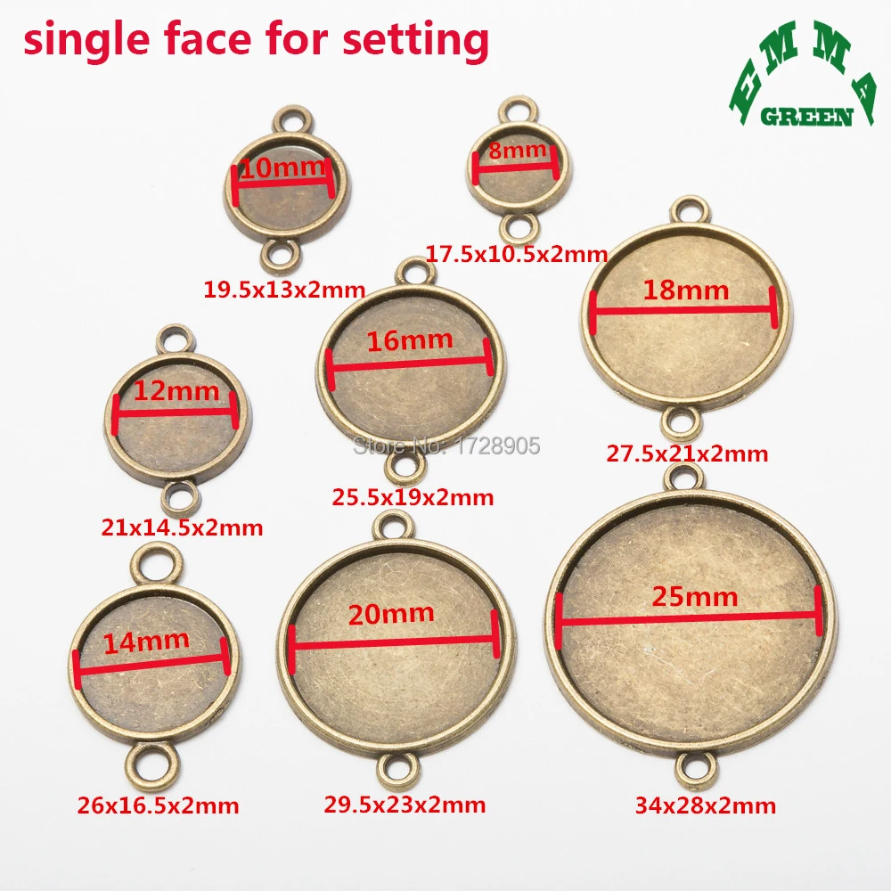 Creative Expressions VINTAGE CAMEOS EMBELLISHMENTS Flatbacked 6 pieces 30 x 40mm