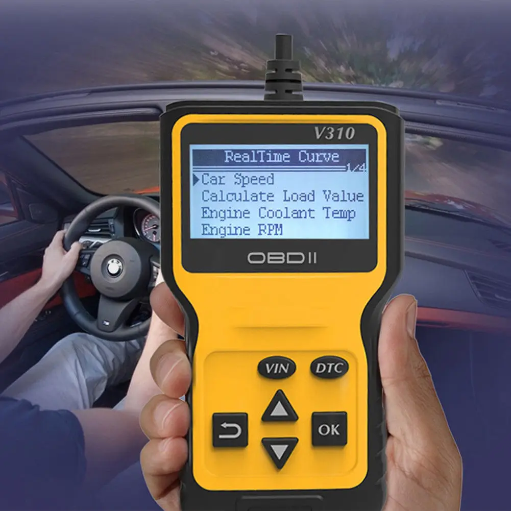 Универсальный автомобильный считыватель кодов OBD2 Автомобильный анализатор