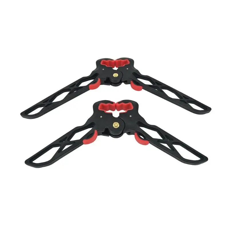 

Alloy + Plastic Compound Bow Kick Stand Folding Hunting Bow Holder for Archery Bow Accessories Great Archery Accessory