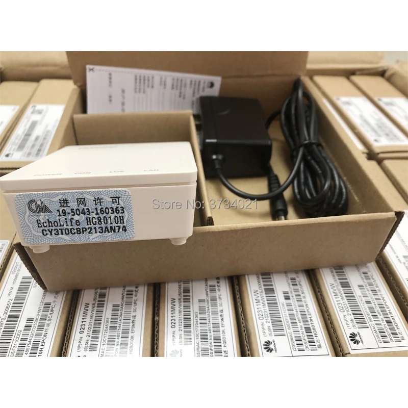 10 шт./лот Huawei echolife HG8010H EPON терминал ont оптическое устройство 1GE порт onu для
