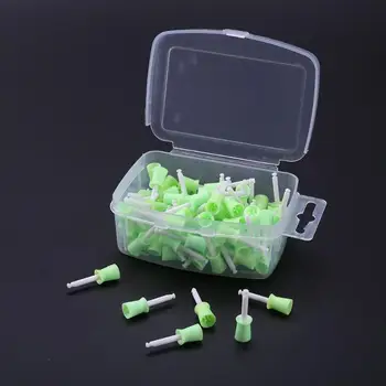 

100pcs/box Disposable Dental Polishing Cup Tooth Polish Brush Rubber Teeth Prophylaxis Polisher Cup Orthodontics Teeth Whitening