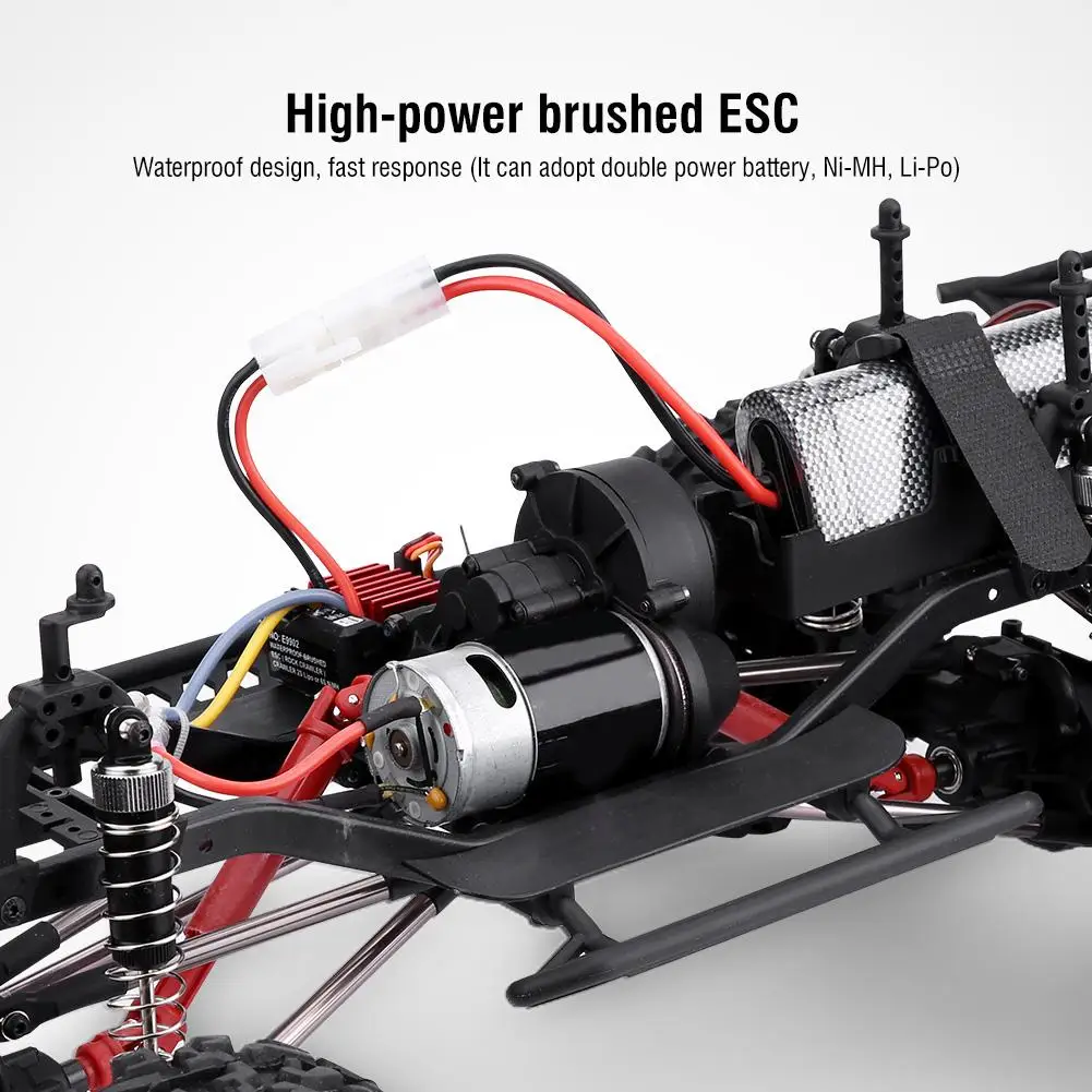 2 4 GHz 4CH 1/10 4WD электрический пульт дистанционного управления двойной руль