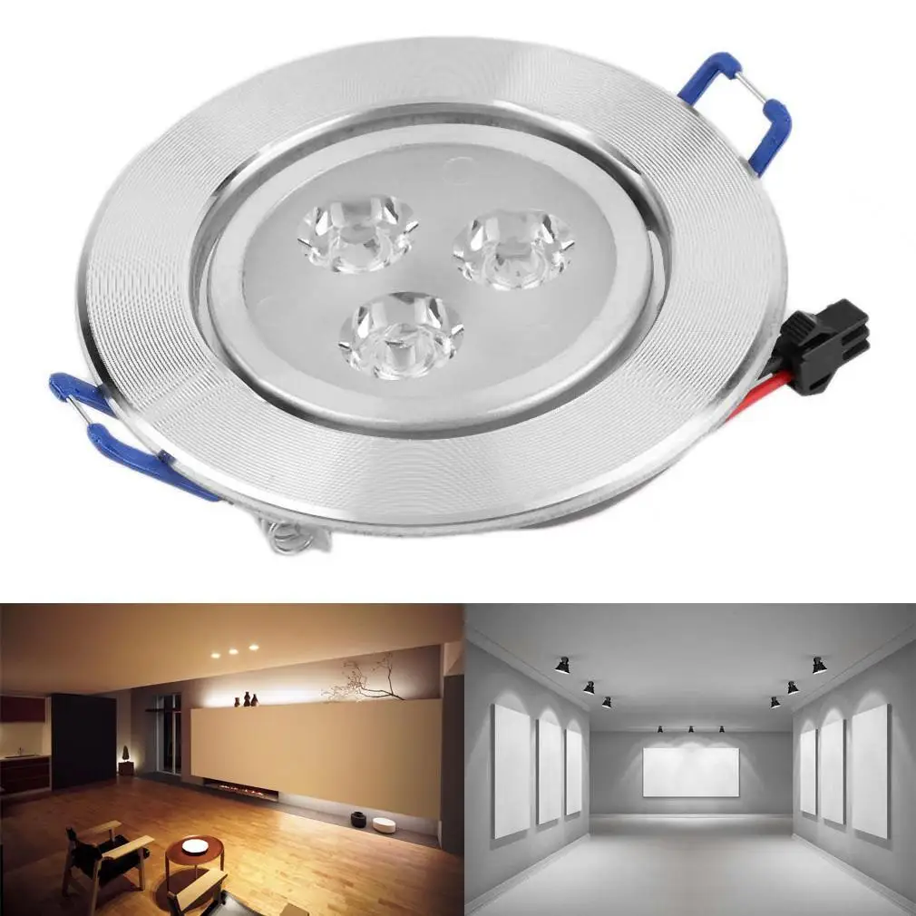 2019 Новый 3 Вт LED Оптимизированный дизайн встраиваемый потолочный светильник