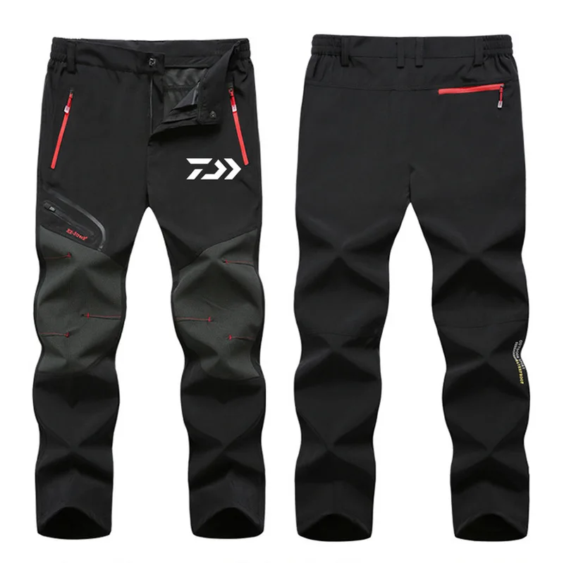 

1PC 2019 DAIWA Big Size Fishing Pant Pesca L-6XL Plus Velvet Waterproof Outdoor Sports Pants Clothing for Hiking