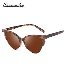 Iboode личности Для женщин солнцезащитные очки UV400 темные очки "кошачий глаз" бренд Винтаж Ретро треугольные солнцезащитные очки Сексуальная