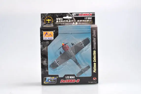 EASY MODEL 36403 1/72 фокке Вульф FW190A 6 2 JG 1 самолета Готовая модель TH07237 SMT2|Наборы для
