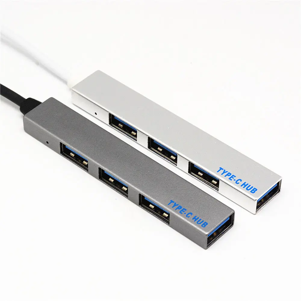 4 в 1 USB концентратор Type C адаптер с 3 портом для Macbook Pro T 809A| |